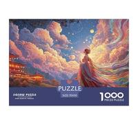 Sinoshow_24085_a_Beautiful_Woman_in_Rainbow_Robes_Stands_by_The_d0503927-a2fd-41a2-beb9-82d8509ab08a_3 1000 Piezas Rompecabezas Difícil, Desafiante, Casi Imposible Rompecabezas