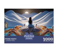 Sinoshow_24085_a_Beautiful_Woman_Sits_ATOP_an_Enormous_Crab._TH_b8c3b9b8-f99c-4cd9-84fb-676841f06565_2 1000 Piezas Rompecabezas Estimulante Y Educativo Juego De Rompecabezas, Im