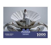 Sinoshow_24085_a_Beautiful_Woman_Sits_ATOP_an_Oversized_Crab_SH_1292f271-8c01-4146-a90e-3dba8500e331_3 1000 Piezas Rompecabezas Estimulante Y Educativo Rompecabezas, Imágenes Vi