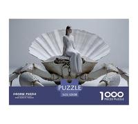Sinoshow_24085_a_Beautiful_Woman_Sits_ATOP_an_Oversized_Crab_SH_1292f271-8c01-4146-a90e-3dba8500e331_3 1000 Piezas Rompecabezas Estimulante Y Educativo Juego De Rompecabezas, Juguetes Educativos Únic