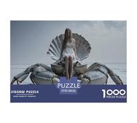 Sinoshow_24085_a_Beautiful_Woman_Sitting_on_Top_of_an_Enormous__fb2ba84e-ea98-4e41-b2e7-8b762c62c9b7_4 1000 Piezas Rompecabezas Difícil, Desafiante, Casi Imposible Juego De Rompecabezas, Juguetes Edu