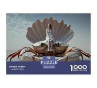 Sinoshow_24085_a_Beautiful_Woman_Sitting_on_Top_of_an_Oversized_671d3f9c-5464-4599-aafa-310b8889036c_1 1000 Piezas Rompecabezas Estimulante Y Educativo Rompecabezas, Juego Familiar Anti-Estrés, Regal