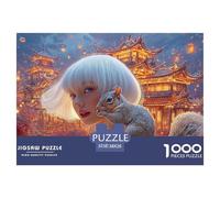 Sinoshow_24085_a_Beautiful_Woman_with_a_White_Bob_Hairstyle_and_34d5a0c5-0383-43df-b71e-402a3da9e8c9_2 1000 Piezas Rompecabezas Difícil, Desafiante, Casi Imposible Juego De Rompecabezas, Juguetes Edu