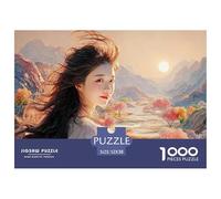 Sinoshow_24085_a_Beautiful_Young_Woman_with_Long_Hair_Exquisite_a8a00094-1d8e-48f3-8935-46d438d7a5b7_3 1000 Piezas Rompecabezas Divertido Y Estimulante Juego De Rompecabezas, Juguetes Educativos Únic