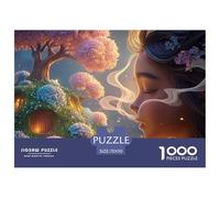 Sinoshow_24085_a_Beautiful_Young_Woman_with_Long_Hair_surrounde_f738a331-1bea-49e2-9866-c8c40c8e6772_4 1000 Piezas Rompecabezas Difícil, Desafiante, Casi Imposible Juego De Rompecabezas, Regalo De Na