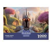 Sinoshow_24085_a_Black_Demon_King_with_Glowing_Red_Eyes_Wearing_fcd1bbac-1ad3-40e8-8a90-f98daf467e31_1 1000 Piezas Rompecabezas Difícil, Desafiante, Casi Imposible Juego De Rompecabezas, Juguetes Edu