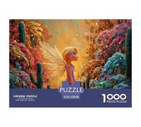 Sinoshow_24085_a_Blonde_Girl_with_Fairy_Wings_in_a_Purple_Dress_315739ea-fb7d-4504-a88c-8f85533018d1_2 1000 Piezas Rompecabezas Divertido Y Estimulante Juego De Rompecabezas, Juego Familiar Anti-Estr