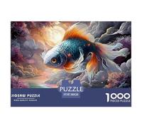 Sinoshow_24085_a_Blue_and_White_Fish_Hovering_in_The_Sky_with_i_8d8bf610-0f61-47d4-8545-26be3b929411_2 (1) 1000 Piezas Rompecabezas Estimulante Y Educativo Rompecabezas, Juego Familiar Anti-Estrés, J