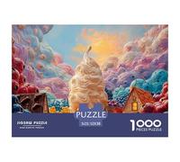 Sinoshow_24085_a_Blueberry-Inspired_Fantasy_Cityscape_with_buil_b7b0b32e-c328-4e4a-acde-7510561e10f1_3 1000 Piezas Rompecabezas Divertido Y Estimulante Rompecabezas, Juego Familiar Anti-Estrés, Regal