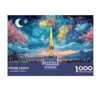 Sinoshow_24085_a_Breathtaking_View_of_The_Eiffel_Tower_illumina_66177fc6-f80c-4958-b40c-19ada148f39d_1 1000 Piezas Rompecabezas Estimulante Y Educativo Juego De Rompecabezas, Im