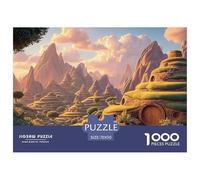 Sinoshow_24085_a_Breathtaking_View_of_The_Red_Desert_Mountains__d4c008bc-6078-4b9d-903a-c60d315d3233_4 1000 Piezas Rompecabezas Estimulante Y Educativo Juego De Rompecabezas, Im