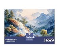Sinoshow_24085_a_Breathtaking_Waterfall_Cascades_Down_The_Rocky_d45e332d-96b0-4efb-845f-befda2055779_3 1000 Piezas Rompecabezas Estimulante Y Educativo Juego De Rompecabezas, Im