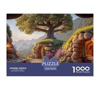Sinoshow_24085_a_Cave_House_in_The_Mountains_has_an_Open-Air_di_25ac4a81-fea0-479e-be42-d09266d7f047_4 1000 Piezas Rompecabezas Difícil, Desafiante, Casi Imposible Rompecabezas, Juguetes Educativos Ú