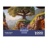 Sinoshow_24085_a_Cave_House_in_The_Mountains_has_an_Open-Air_di_25ac4a81-fea0-479e-be42-d09266d7f047_4 1000 Piezas Rompecabezas Estimulante Y Educativo Rompecabezas, Juguetes Educativos Únicos Y Esti