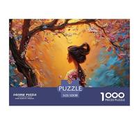 Sinoshow_24085_a_Chinese_Woman_Stands_Under_The_Tree_Her_Back_t_e18fb401-7242-4931-8f90-fec584521e34_4 1000 Piezas Rompecabezas Divertido Y Estimulante Juego De Rompecabezas, Juego Familiar Anti-Estr