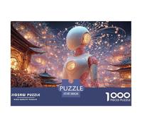 Sinoshow_24085_a_Close-up_of_a_Robot_Made_out_of_White_and_Pink_18936897-f6de-473c-a7dc-4690d40752b2_3 1000 Piezas Rompecabezas Difícil, Desafiante, Casi Imposible Rompecabezas, Juego Familiar Anti-E