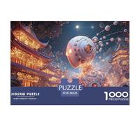 Sinoshow_24085_a_Close-up_of_a_Robot_Made_out_of_White_and_Pink_18936897-f6de-473c-a7dc-4690d40752b2_4 1000 Piezas Rompecabezas Difícil, Desafiante, Casi Imposible Rompecabezas, Juego Familiar Anti-E