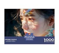 Sinoshow_24085_a_Close-up_of_The_Face_a_Beautiful_Young_Woman_w_798a0e9b-ed3f-428b-98e8-2e233ad3f9c3_1 1000 Piezas Rompecabezas Estimulante Y Educativo Rompecabezas, Juguetes Educativos Únicos Y Esti
