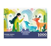 Sinoshow_24085_a_Colorful_Illustration_of_an_Adult_with_Long_ha_37ab58c0-32b9-4cf7-ab19-7bb9eac4970b_1 1000 Piezas Rompecabezas Difícil, Desafiante, Casi Imposible Rompecabezas