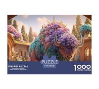 Sinoshow_24085_a_Colorful_Monster_with_Horns_Made_of_Multicolor_6bf5e51e-fc50-4194-b8cb-a37890fad062_4 1000 Piezas Rompecabezas Estimulante Y Educativo Juego De Rompecabezas, Im