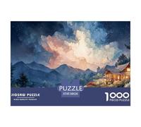 Sinoshow_24085_a_Cozy_Cabin_nestled_in_The_Mountains_Surrounded_0f1f832c-af10-4a37-be9f-ba4ad48facd8_2 1000 Piezas Rompecabezas Estimulante Y Educativo Juego De Rompecabezas, Juguetes Educativos Únic