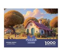 Sinoshow_24085_a_Cozy_Cottage_with_White_Walls_and_a_Red_Roof_s_47cb4564-d010-4990-a857-99b516fdfc86_3 1000 Piezas Rompecabezas Estimulante Y Educativo Juego De Rompecabezas, Im