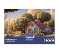 Sinoshow_24085_a_Cozy_Cottage_with_White_Walls_and_a_Red_Roof_s_47cb4564-d010-4990-a857-99b516fdfc86_1 1000 Piezas Rompecabezas Estimulante Y Educativo Juego De Rompecabezas, Juguetes Educativos Únic