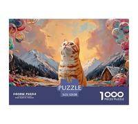 Sinoshow_24085_a_Cute_American_Shorthair_Cat_is_Standing_in_The_65dac12c-037b-49ae-a3a4-8abbd8b0c61e_2 1000 Piezas Rompecabezas Divertido Y Estimulante Juego De Rompecabezas, Im