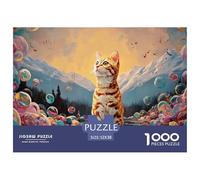 Sinoshow_24085_a_Cute_American_Shorthair_Cat_is_Standing_in_The_65dac12c-037b-49ae-a3a4-8abbd8b0c61e_1 1000 Piezas Rompecabezas Divertido Y Estimulante Rompecabezas, Juguetes Educativos Únicos Y Esti