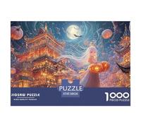 Sinoshow_24085_a_Cute_Anime_Girl_with_Long_White_Hair_and_Orang_551505e4-96c6-4b0f-8056-96a1baa26749_1 1000 Piezas Rompecabezas Difícil, Desafiante, Casi Imposible Juego De Rompecabezas, Juego Famili