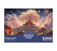 Sinoshow_24085_a_Cute_Fantasy_World_with_Hobbit-Like_Huts_a_lar_cc04eec0-a4ea-41c1-b885-8117ca49021d_4 1000 Piezas Rompecabezas Estimulante Y Educativo Juego De Rompecabezas, Juguetes Educativos Únic