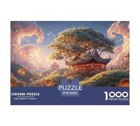 Sinoshow_24085_a_Cute_Fantasy_World_with_Hobbit-Like_Huts_a_lar_cc04eec0-a4ea-41c1-b885-8117ca49021d_2 1000 Piezas Rompecabezas Estimulante Y Educativo Juego De Rompecabezas, Juego Familiar Anti-Estr