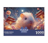 Sinoshow_24085_a_Cute_Fluffy_White_Guinea_Pig_with_Long_Fur_Sur_030b8bf5-ad7f-4309-9996-db604b69d793_1 1000 Piezas Rompecabezas Estimulante Y Educativo Rompecabezas, Imágenes Vi