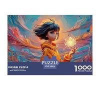 Sinoshow_24085_a_Cute_Girl_in_an_Orange_Outfit_with_Short_Black_f1659d95-56e7-4f52-9930-dd1ba259d7f3_2 1000 Piezas Rompecabezas Divertido Y Estimulante Juego De Rompecabezas, Im