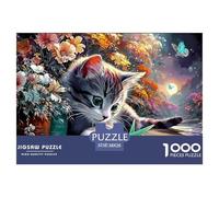 Sinoshow_24085_a_Cute_Grey_and_White_Cat_is_Chasing_After_an_IC_e711b125-1f6a-4e1d-b5e7-fbecee974745_4 (1) 1000 Piezas Rompecabezas Estimulante Y Educativo Juego De Rompecabezas, Juguetes Educativos