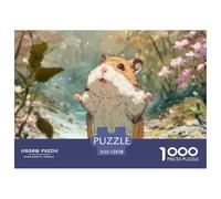 Sinoshow_24085_a_Cute_Hamster_is_Dancing_with_a_Colorful_landsc_48f5b5c1-c732-45bd-b674-e263a77af1ab_1 1000 Piezas Rompecabezas Difícil, Desafiante, Casi Imposible Juego De Rompecabezas, Juego Famili