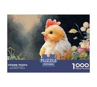 Sinoshow_24085_a_Cute_Little_Chicken_in_The_Style_of_Chinese_in_3728ac15-3d72-4b63-9dcf-a10387413766_2 1000 Piezas Rompecabezas Difícil, Desafiante, Casi Imposible Rompecabezas, Juego Familiar Anti-E