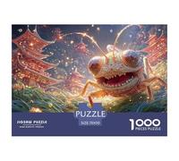 Sinoshow_24085_a_Cute_Little_Grasshopper_in_The_Style_of_Pixar__7e46d21e-7707-4879-9294-e24b55614cd1_1 1000 Piezas Rompecabezas Difícil, Desafiante, Casi Imposible Rompecabezas, Juguetes Educativos Ú