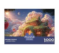 Sinoshow_24085_a_Cute_Little_House_Made_of_Green_Grass_with_clo_73f66e7e-78f2-4c12-9e7b-46d579151cee_1 1000 Piezas Rompecabezas Estimulante Y Educativo Juego De Rompecabezas, Juguetes Educativos Únic