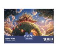 Sinoshow_24085_a_Cute_Little_House_Made_of_Green_Grass_with_clo_73f66e7e-78f2-4c12-9e7b-46d579151cee_2 1000 Piezas Rompecabezas Difícil, Desafiante, Casi Imposible Juego De Rompecabezas, Regalo De Na