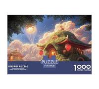 Sinoshow_24085_a_Cute_Little_House_Made_of_Green_Grass_with_clo_73f66e7e-78f2-4c12-9e7b-46d579151cee_4 1000 Piezas Rompecabezas Estimulante Y Educativo Juego De Rompecabezas, Juguetes Educativos Únic