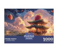 Sinoshow_24085_a_Cute_Little_House_with_Green_Grass_on_The_Roof_f7157772-c6f4-453a-b605-4f22442bf4e6_2 1000 Piezas Rompecabezas Estimulante Y Educativo Juego De Rompecabezas, Im