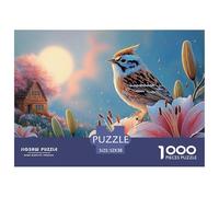 Sinoshow_24085_a_Cute_Little_Lark_Sparrow_Bird_Perched_on_The_e_8df85edf-e67f-4f6d-9305-131b3bf7de98_3 1000 Piezas Jigsaw Puzzle Difícil, Desafiante, Casi Imposible Juego De Rompecabezas, Juego Famil