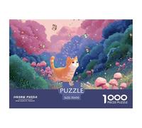 Sinoshow_24085_a_Cute_Orange_Cat_is_Playing_in_The_Colorful_for_9a957c20-9150-41f5-ba30-275f0e4c5827_2 1000 Piezas Rompecabezas Estimulante Y Educativo Rompecabezas, Imágenes Vi