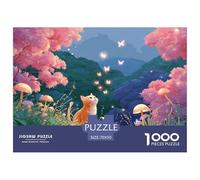 Sinoshow_24085_a_Cute_Orange_Cat_is_Playing_in_The_Colorful_for_9a957c20-9150-41f5-ba30-275f0e4c5827_4 1000 Piezas Rompecabezas Estimulante Y Educativo Rompecabezas, Imágenes Vi