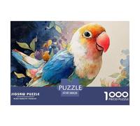 Sinoshow_24085_a_Cute_Parrot_in_The_Style_of_herge_and_Moebius__bf4f0d5c-3c7e-4a43-8086-a835685c3d42_2 1000 Piezas Rompecabezas Estimulante Y Educativo Rompecabezas, Juego Familiar Anti-Estrés, Regal