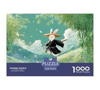 Sinoshow_24085_a_Cute_Rabbit_Swordsman_Leaping_in_The_Air_Dress_bafbca1e-75ac-468b-b35e-c725d0b10096_2 1000 Piezas Rompecabezas Estimulante Y Educativo Juego De Rompecabezas, Juego Familiar Anti-Estr