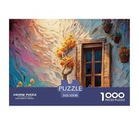 Sinoshow_24085_a_Detailed_Illustration_of_an_Old_Window_with_wo_2e84831a-f4a9-4924-b010-e6e46066f62d_2 1000 Piezas Rompecabezas Divertido Y Estimulante Rompecabezas, Juego Familiar Anti-Estrés, Jugue