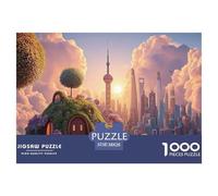 Sinoshow_24085_a_Digital_Art_Piece_Featuring_The_Garnet_Sun_Set_2fc3775a-f9f3-4a1e-b367-986ef65b6d7e_4 1000 Piezas Rompecabezas Difícil, Desafiante, Casi Imposible Juego De Rompecabezas, Regalo De Na