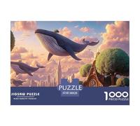Sinoshow_24085_a_Digital_Painting_of_Futuristic_Whales_in_The_s_fe311bfc-c826-4b6f-8d06-93ed3dcd0ad9_4 1000 Piezas Rompecabezas Estimulante Y Educativo Rompecabezas, Juguetes Educativos Únicos Y Esti